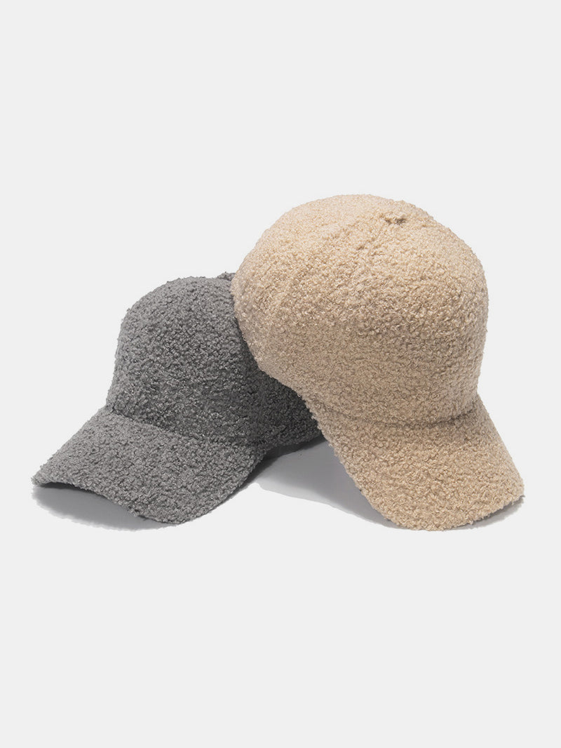 Sherpa Solid Color Baseball Cap