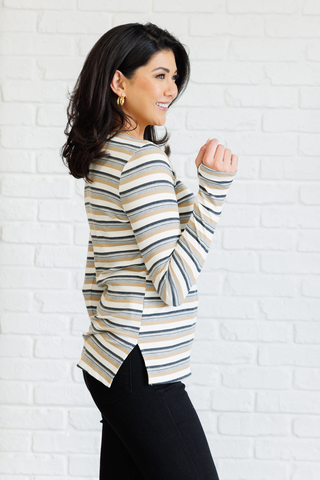 East Coast Breeze Striped Top