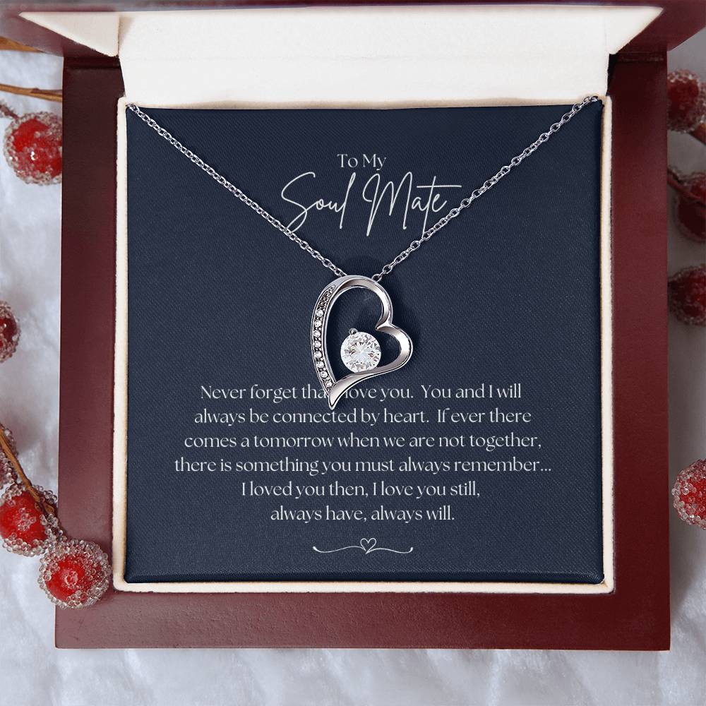 To My Soul Mate - Forever Love Necklace