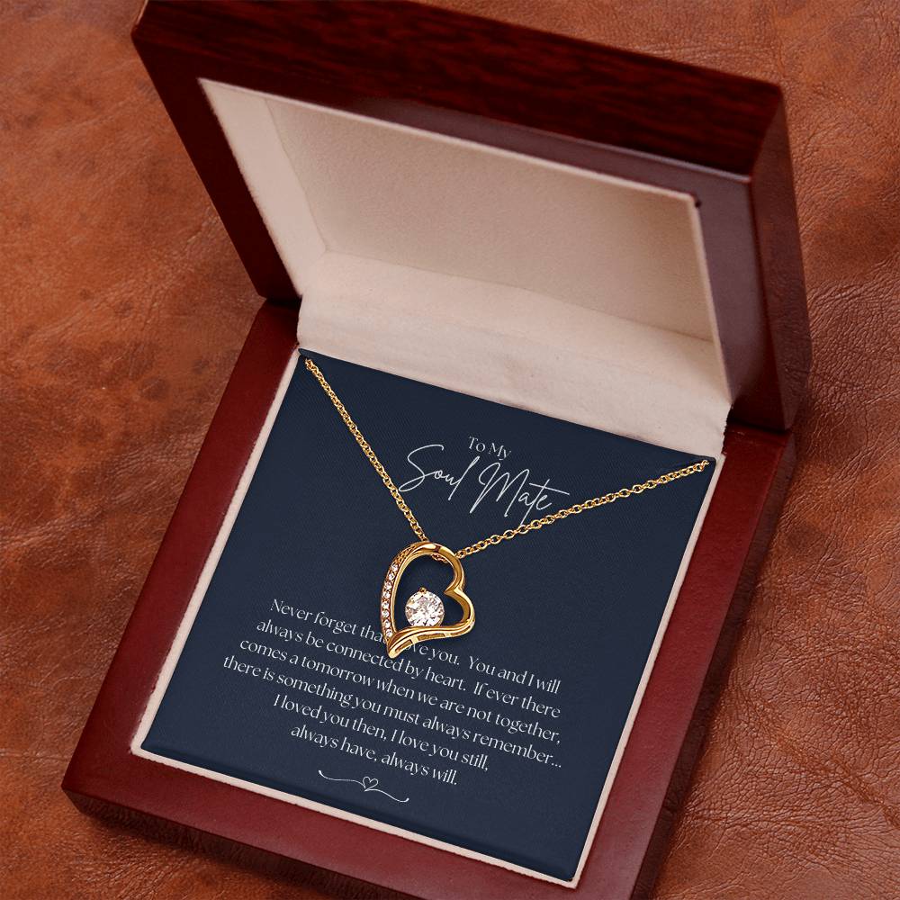 To My Soul Mate - Forever Love Necklace