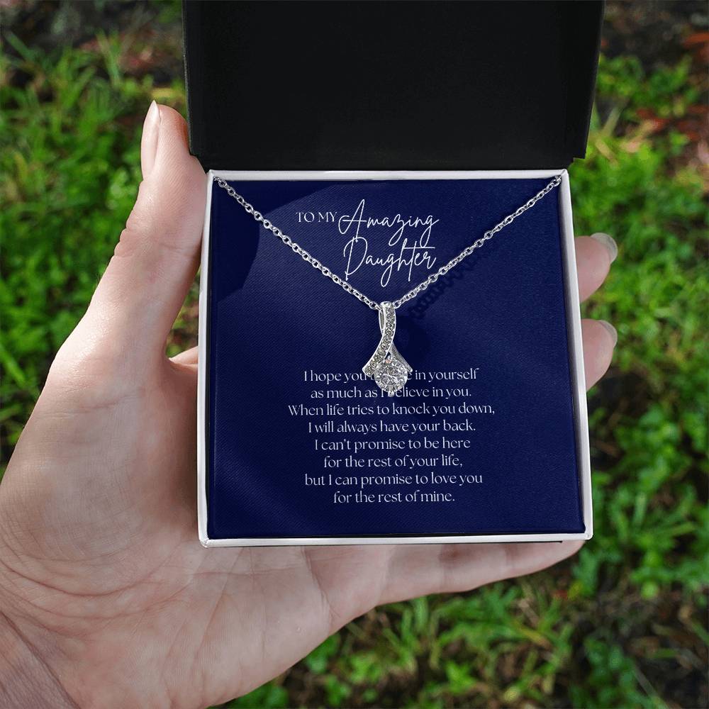 To My Amazing Daughter - Alluring Beauty Necklace