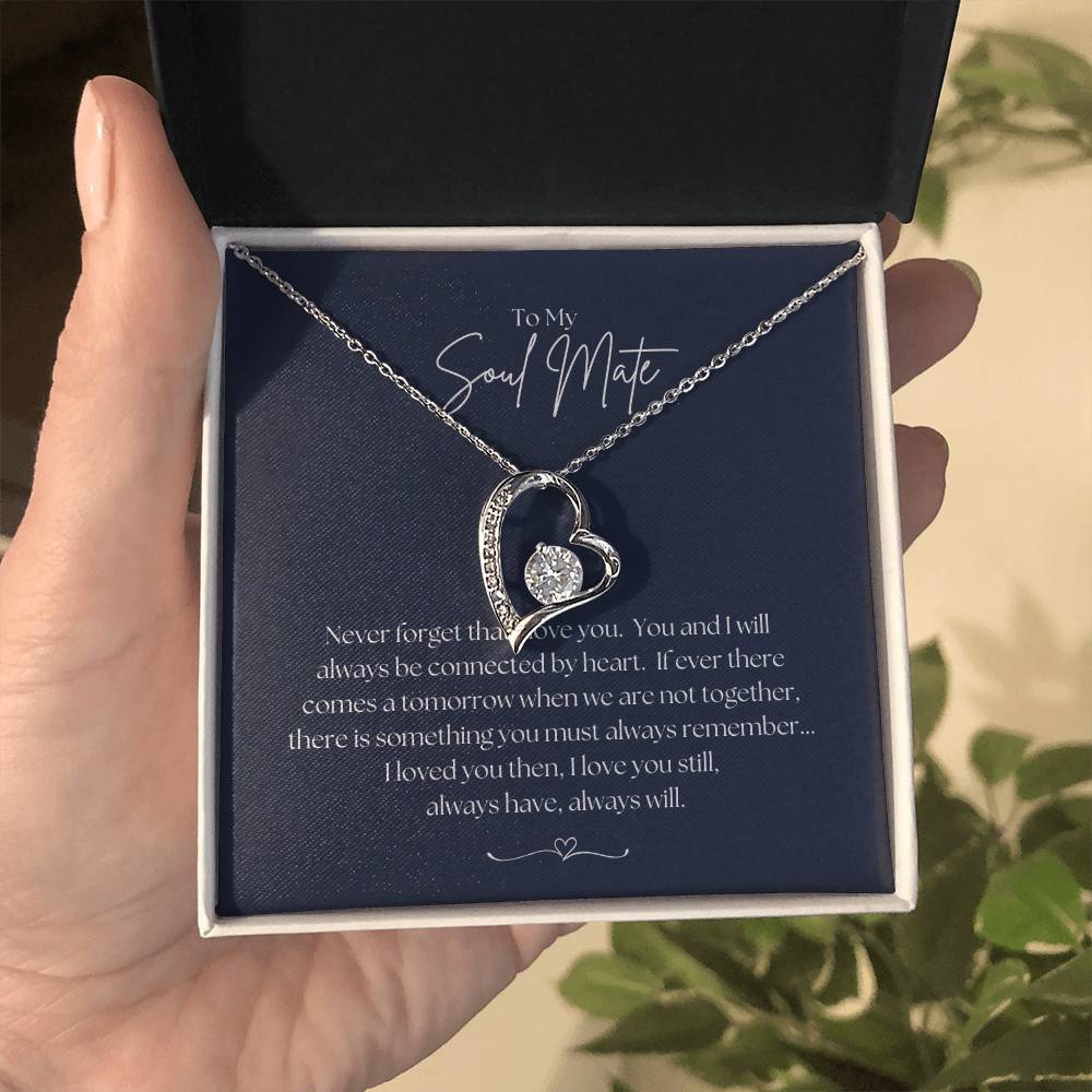 To My Soul Mate - Forever Love Necklace