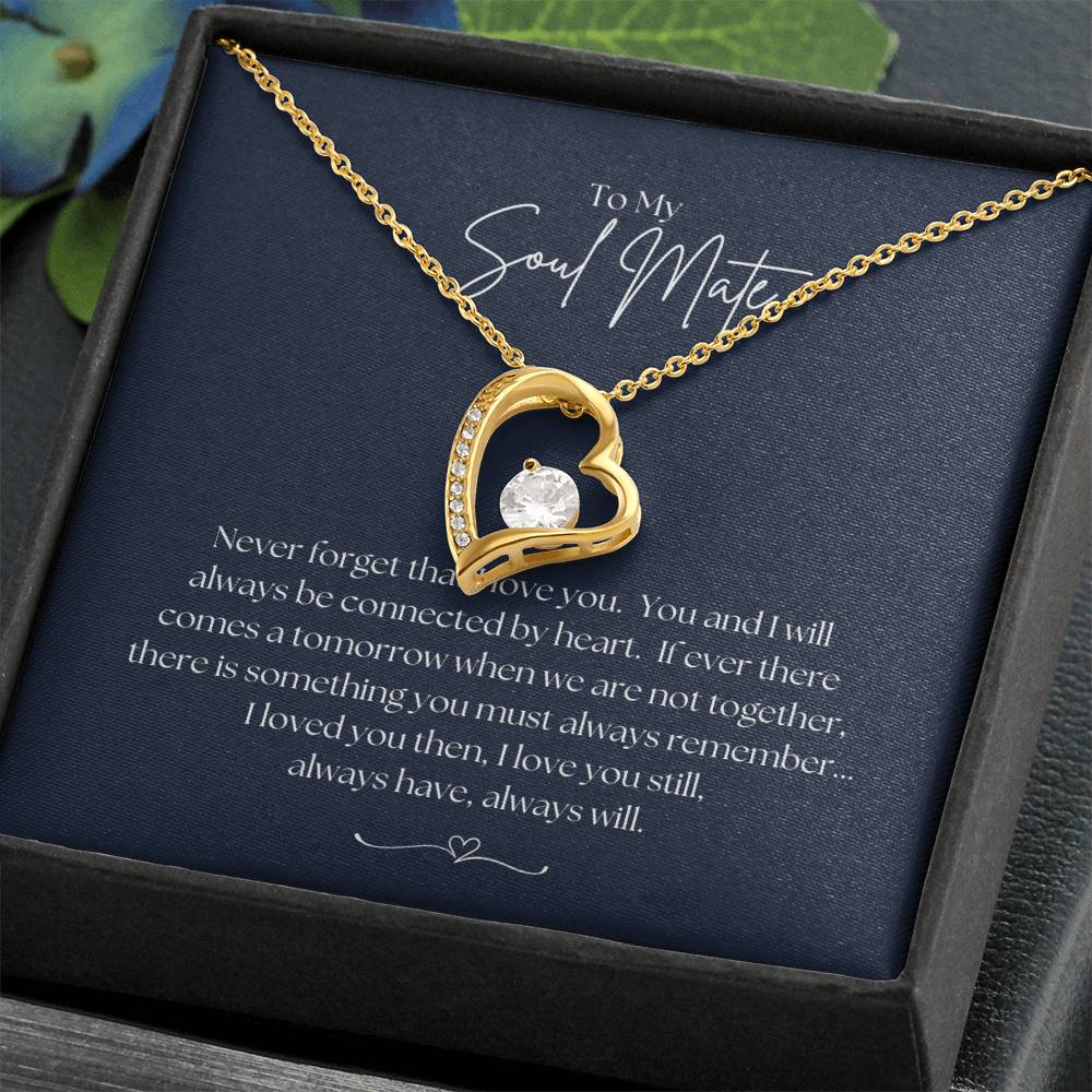 To My Soul Mate - Forever Love Necklace